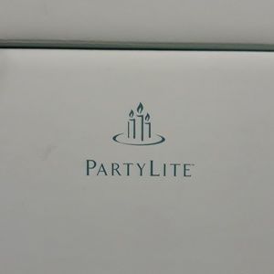 Crystal "Party Lite" votive candle holders.